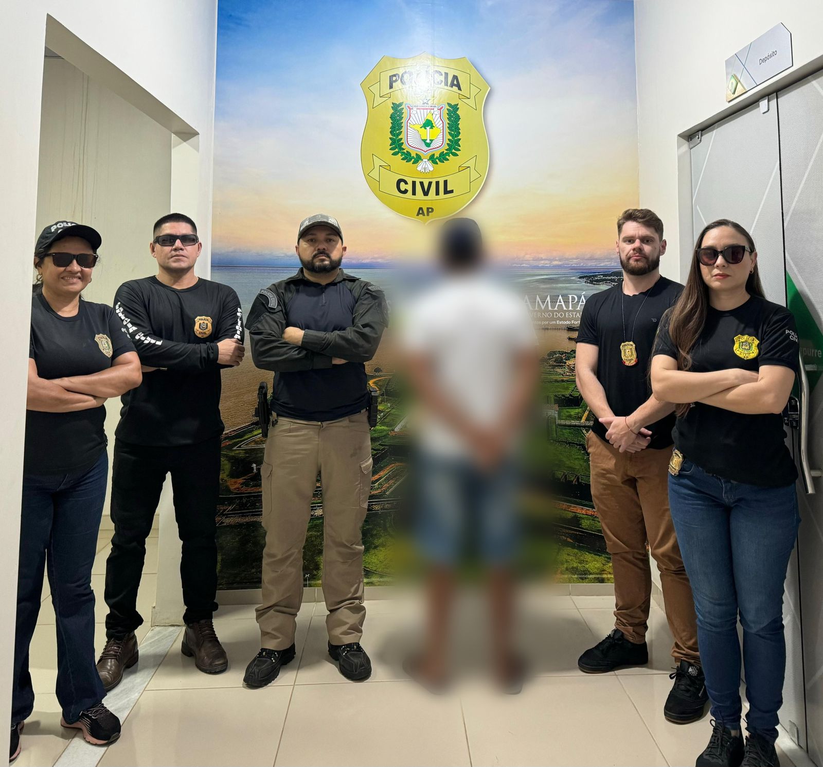 EM MAZAGÃO, POLÍCIA CIVIL PRENDE INDIVÍDUO EM FLAGRANTE PELA PRÁTICA DO CRIME DE DESCUMPRIMENTO DE MEDIDA PROTETIVA DE URGÊNCIA